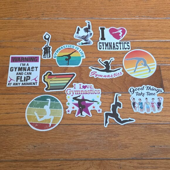 Other - Vinyl Stickers - Gymnastics